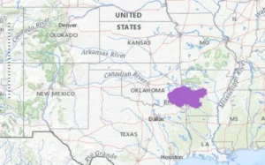 Ouachita Dusky Salamander map range