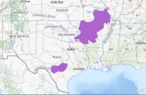 Western slimy salamander range